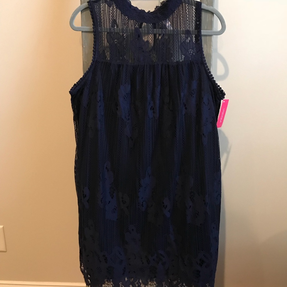 Black/Navy Dress